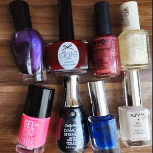 Nail colors lot essie nyx sally hansen ciate